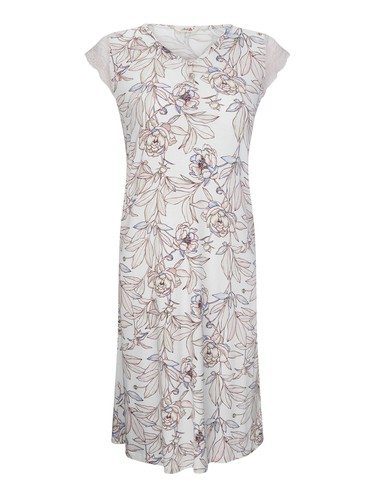 Goldenbay damen nachthemd rose - goldenbay,