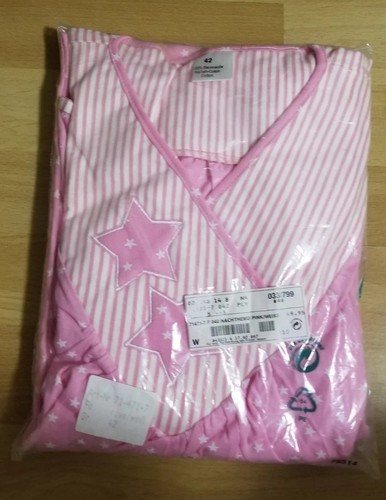 Damen nachthemd pink - pink, weiß