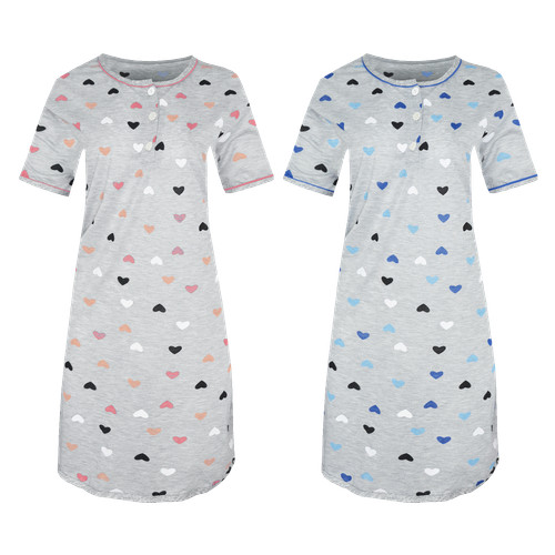 Nachthemd sleepshirt damen - nachthemd,
