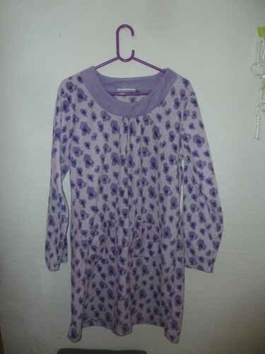 Warmes nachthemd fleece - warmes,