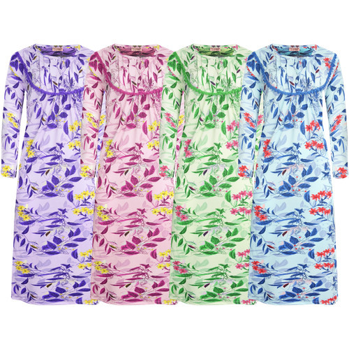Nachthemd baumwolle pyjama - nachthemd,